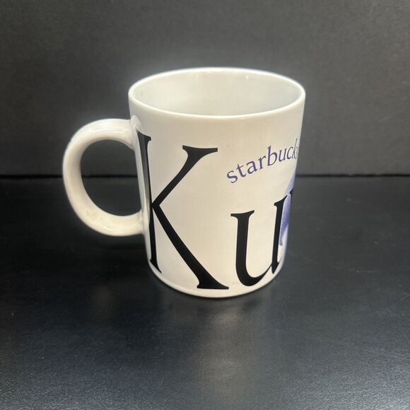 Set Of 2 STARBUCKS COFFEE MUG, KUWAIT CITY MUG - Picture 2 of 12